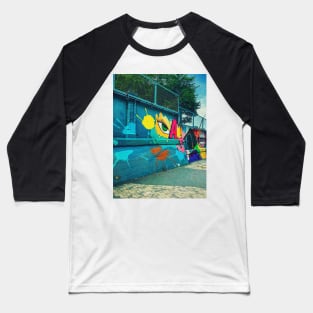 Street Art Graffiti South Bronx New York City Baseball T-Shirt